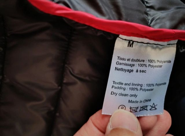 Cazadora White Goose Negra Hombre