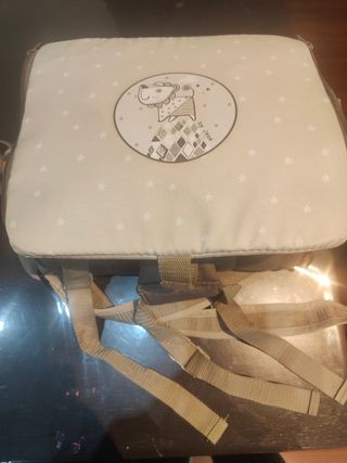 Trona portátil para bebé con diseño de león