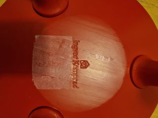 Taburete INGVAR KAMPRAD pino rojo