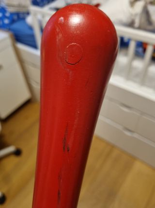 Taburete INGVAR KAMPRAD pino rojo