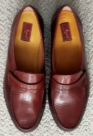 Mocasines Hombre piel marrón N° 45