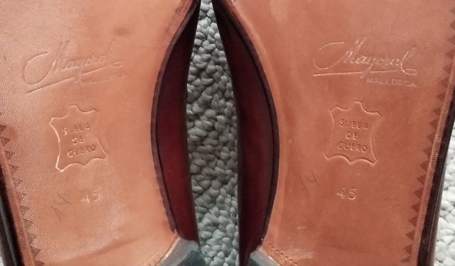 Mocasines Hombre piel marrón N° 45