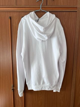 Sudadera Jack&Jones Blanca con etiqueta