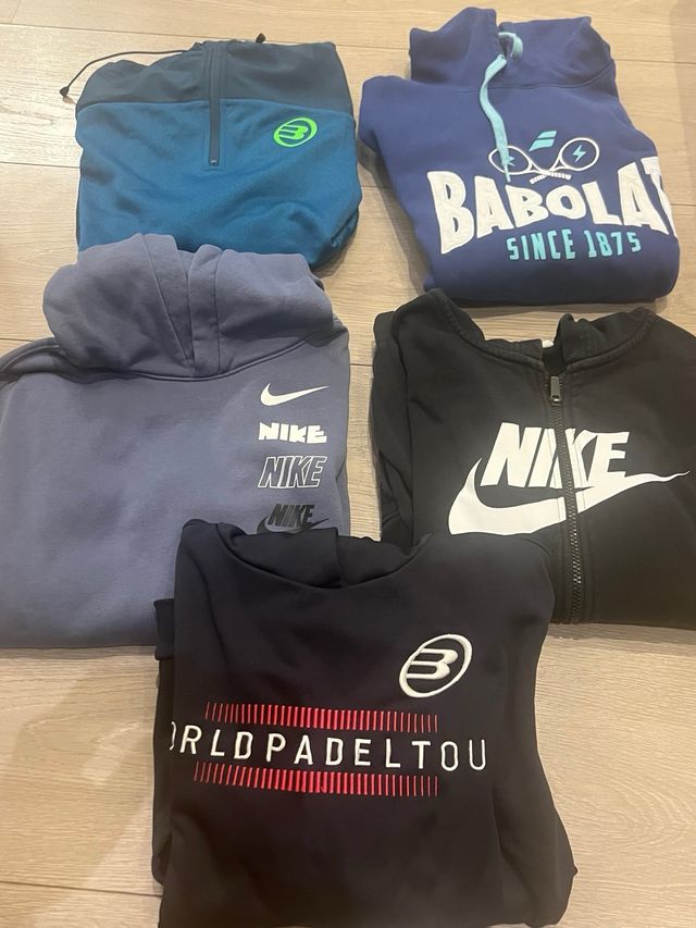 Lote Ropa Niño Nike, Babolat, Bullpadel