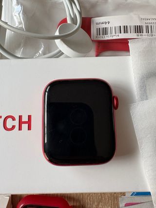 apple watch series 6 Red Aluminum Case