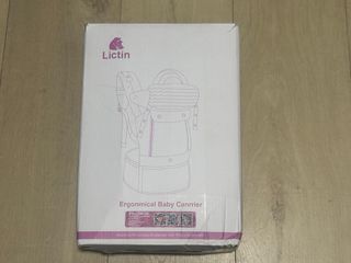 Mochila Porta Bebés Lictic Ergonómica Gris