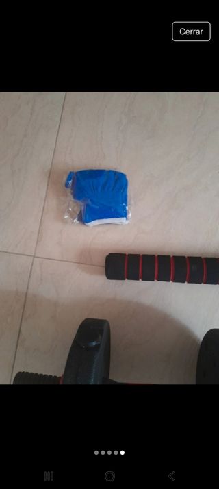 Set de Mancuernas Pesas Ajustables 10 kgs