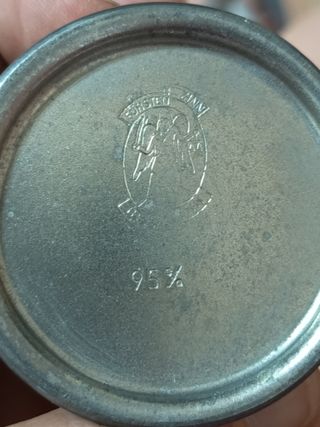 Jarrita de estaño antigua