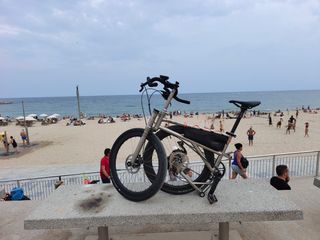 Bicicleta plegable Helix titanio Ultralight