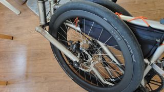 Bicicleta plegable Helix titanio Ultralight
