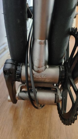 Bicicleta plegable Helix titanio Ultralight