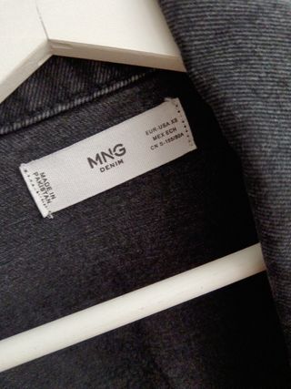 Cazadora vaquera Mango Talla XS