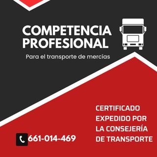 Título capacitación transporte mercancías