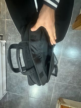 Maletín para portátil negro