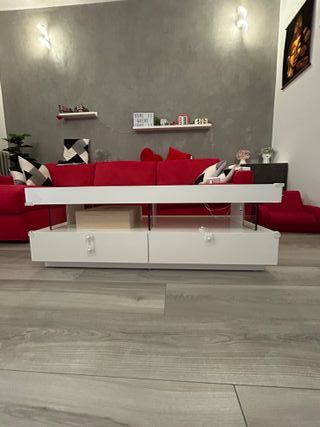 Tavolino da salotto bianco