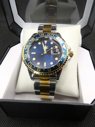 Orologio Uomo Full Inox 42mm Ghiera Girevole