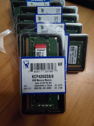 Memoria RAM DDR4 Kingston 8GB Portátil