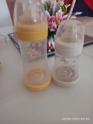 Set 2 Biberon Chicco - usati ma in buono stato