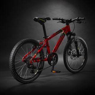 Bicicleta niños 20 pulgadas aluminio Rockrider ST 900 rojo