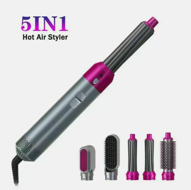 Piastra Capelli 5 in 1 Asciuga Stira Arriccia