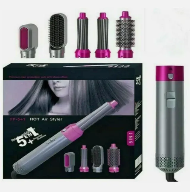 Piastra Capelli 5 in 1 Asciuga Stira Arriccia