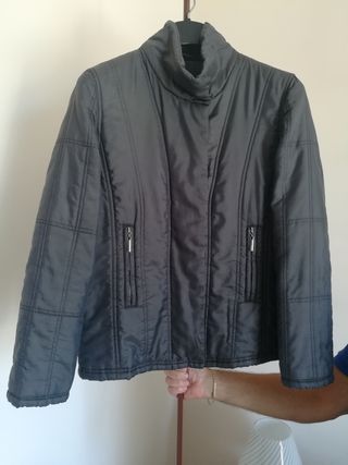 Giubbino donna trapuntato grigio