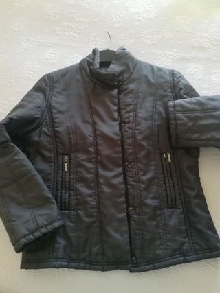 Giubbino donna trapuntato grigio