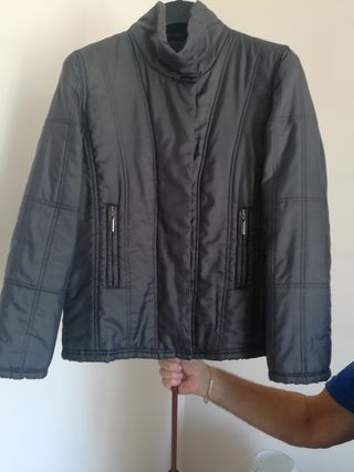 Giubbino donna trapuntato grigio