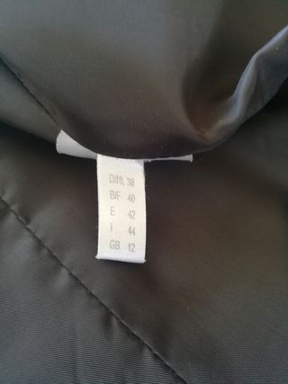 Giubbino donna trapuntato grigio