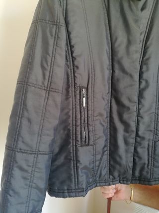 Giubbino donna trapuntato grigio