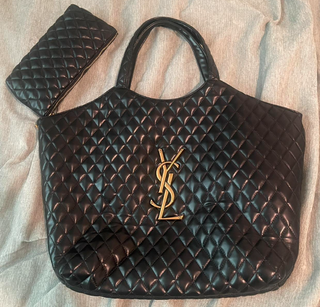 Bolso Tote YSL Negro Grande