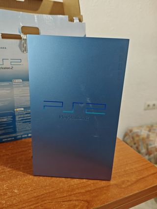 PlayStation 2 PS2 Aqua Azul