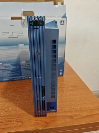 PlayStation 2 PS2 Aqua Azul