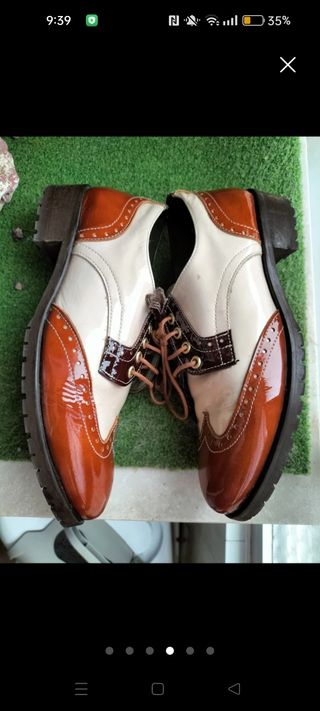 Zapatos Oxford mujer n°39