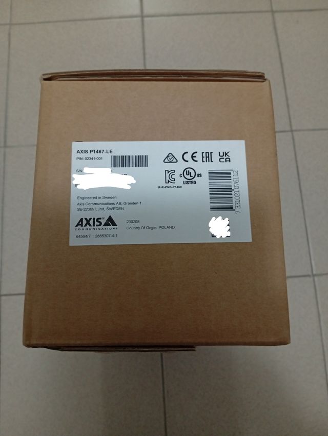 Cámara Axis P1467-LE Bullet