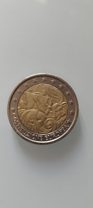 Moneta 2 euro Commemorativa Costituzione Europea