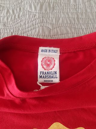 Camiseta Franklin Marshall M Roja
