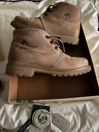 Botas Panama Jack Mujer Talla 36 Marrones