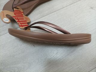 Chanclas FitFlop Iqushion Marrón Mujer