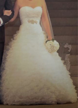 vestido novia + velo