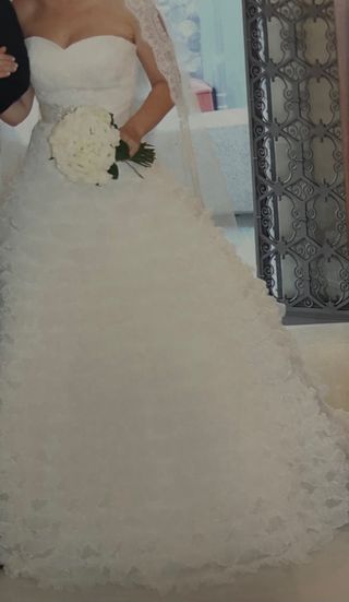 vestido novia + velo