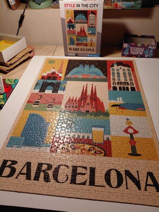 2 Puzzles 1000 Piezas Educa