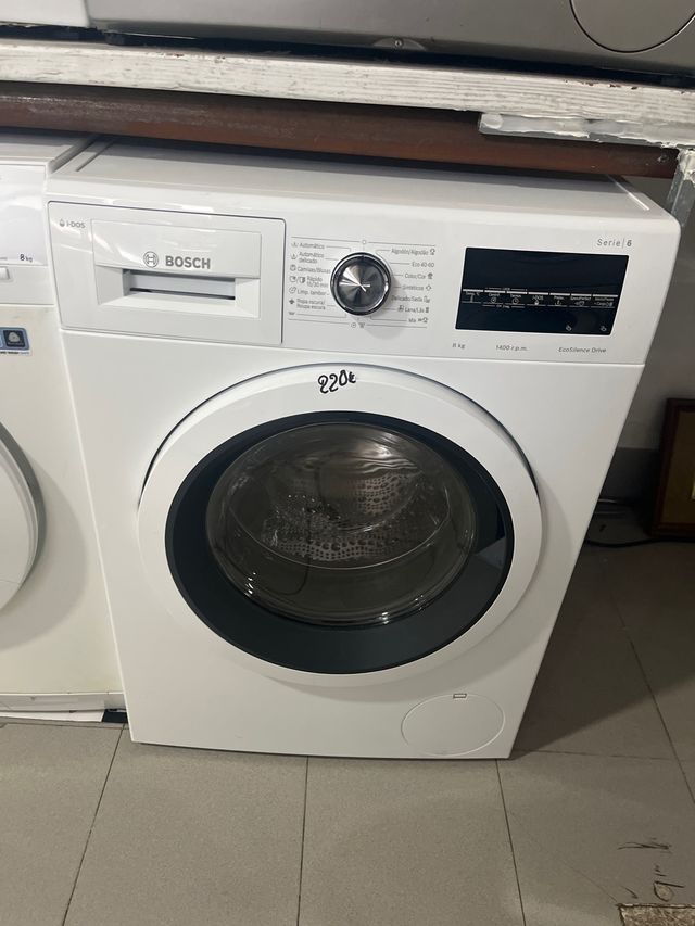 Lavadora Bosch Serie 6 8kg