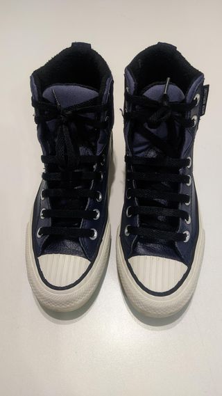 CONVERSE Piel Azul Marino Repelente Agua n36(22cm)