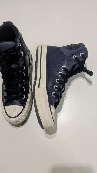 CONVERSE Piel Azul Marino Repelente Agua n36(22cm)