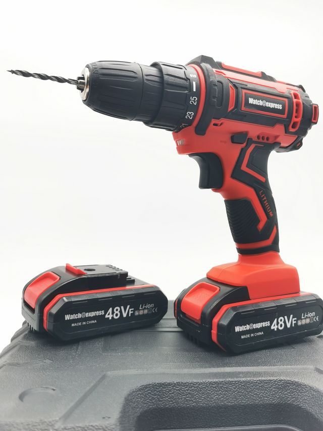 Trapano Avvitatore Elettrico 2 Batterie 48V Li-ion