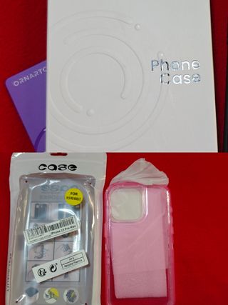 Funda ORNARTO iPhone 15 Pro Max Transparente