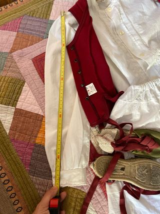 Traje Baturra Talla 2 y Alpargatas