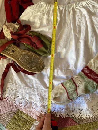 Traje Baturra Talla 2 y Alpargatas