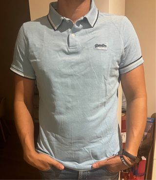 Polo Superdry Azul Talla 2XL